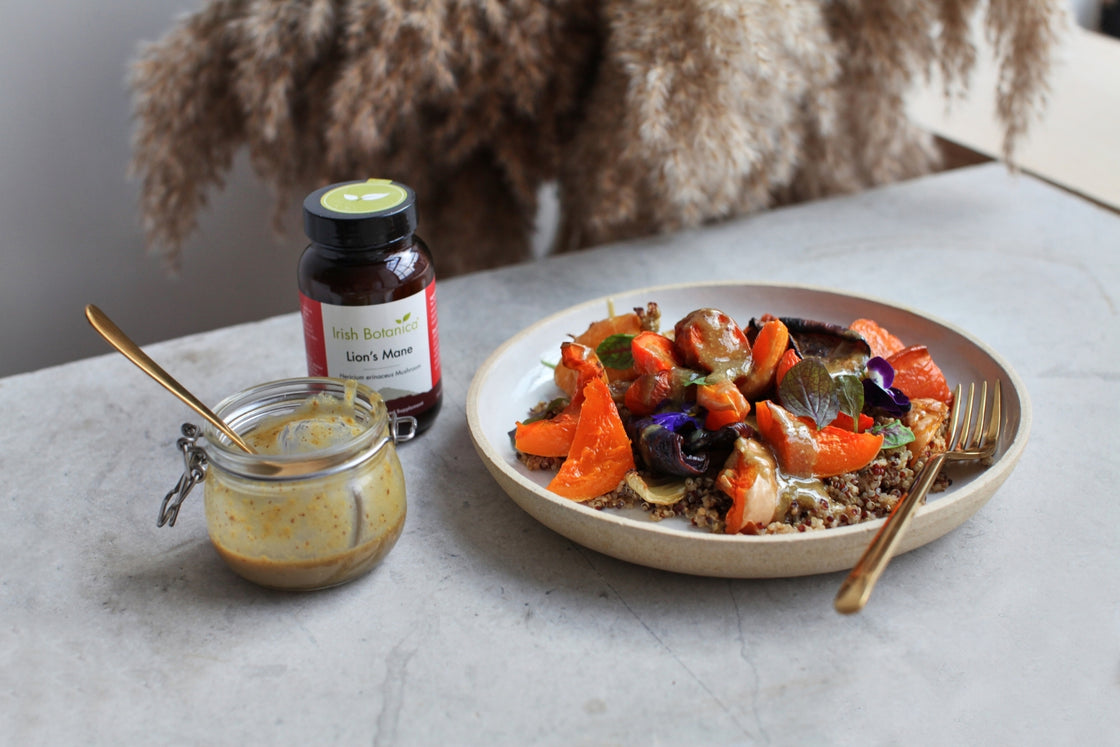 Luteal Phase Sunflower & Sesame Seed Salad & Dressing