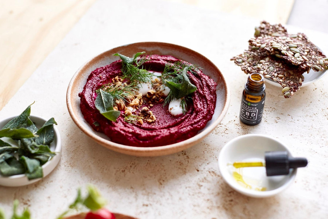 Festive CBD Hummus