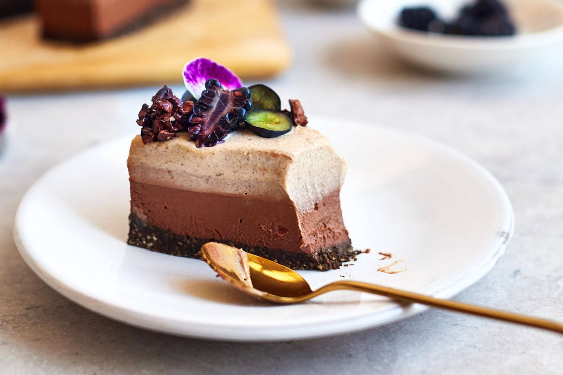 Fermented Chocolate Cheesecake