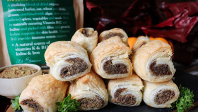 Vegan Mushroom Sausage Rolls