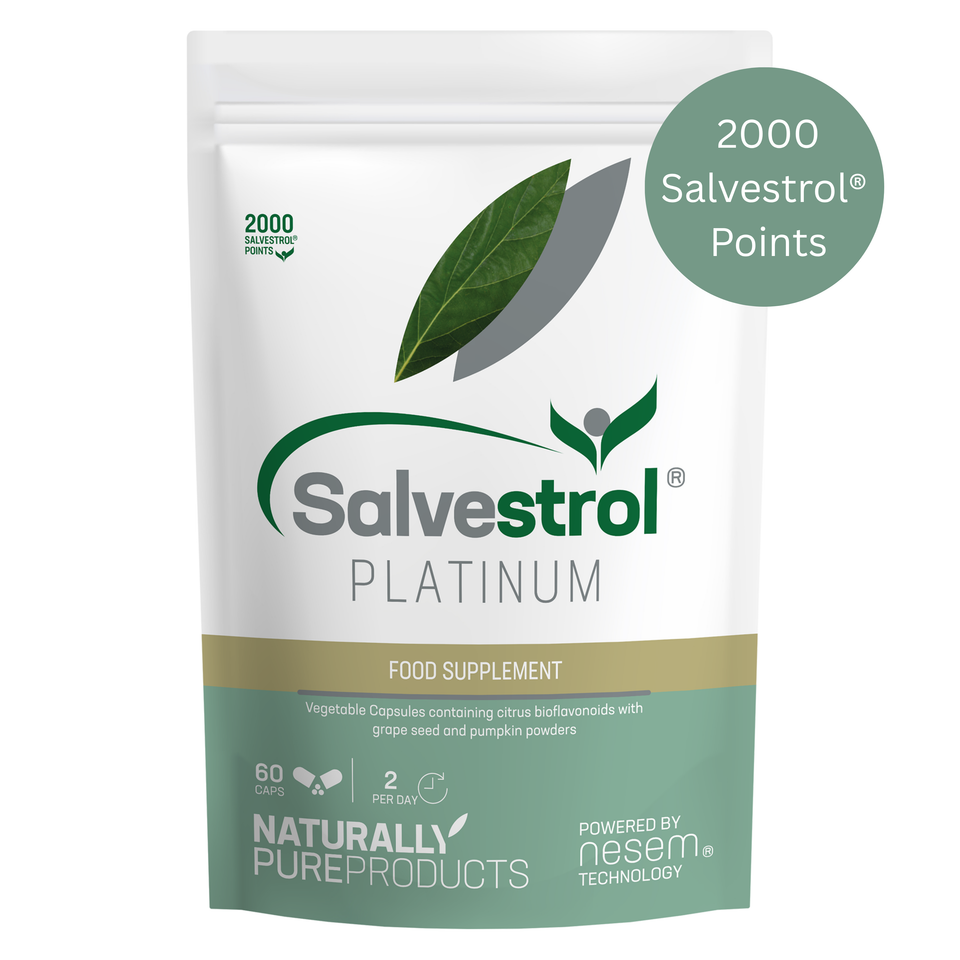 Salvestrol Platinum | 2000 Salvestrol Points | 60 Vegetable Capsules