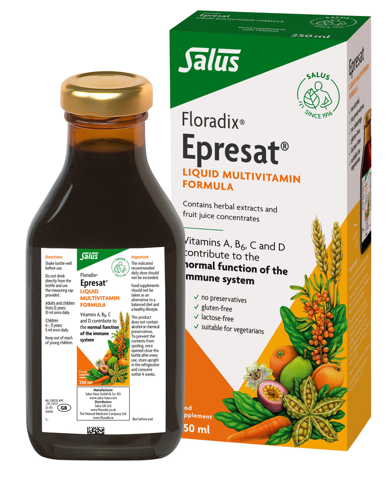 Floradix Epresat Liquid Multivitamin Formula 250ml