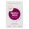Box of Cleanmarine Meno Min food supplement on a white background
