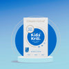 Cleanmarine Kids Krill packaging on a blue background