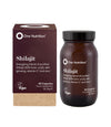 One Nutrition Shilajit supplement bottle and packaging on a white background