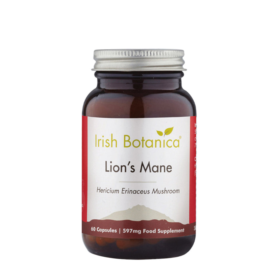 Irish Botanica Lions Mane Mushroom Capsules