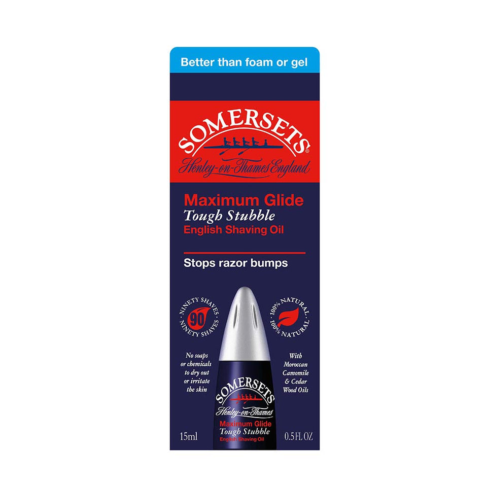 Somersets Shaving Oil for Men - Tough Stubble