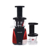 Slowstar Vertical Slow Juicer & Mincer - Red & Black
